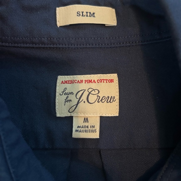 J. Crew Pima Cotton Slim fit button up shirt - Picture 2 of 3